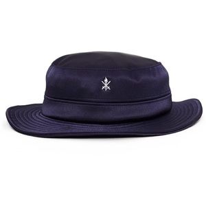 Opening Ceremony Satin Navy Bucket Hat